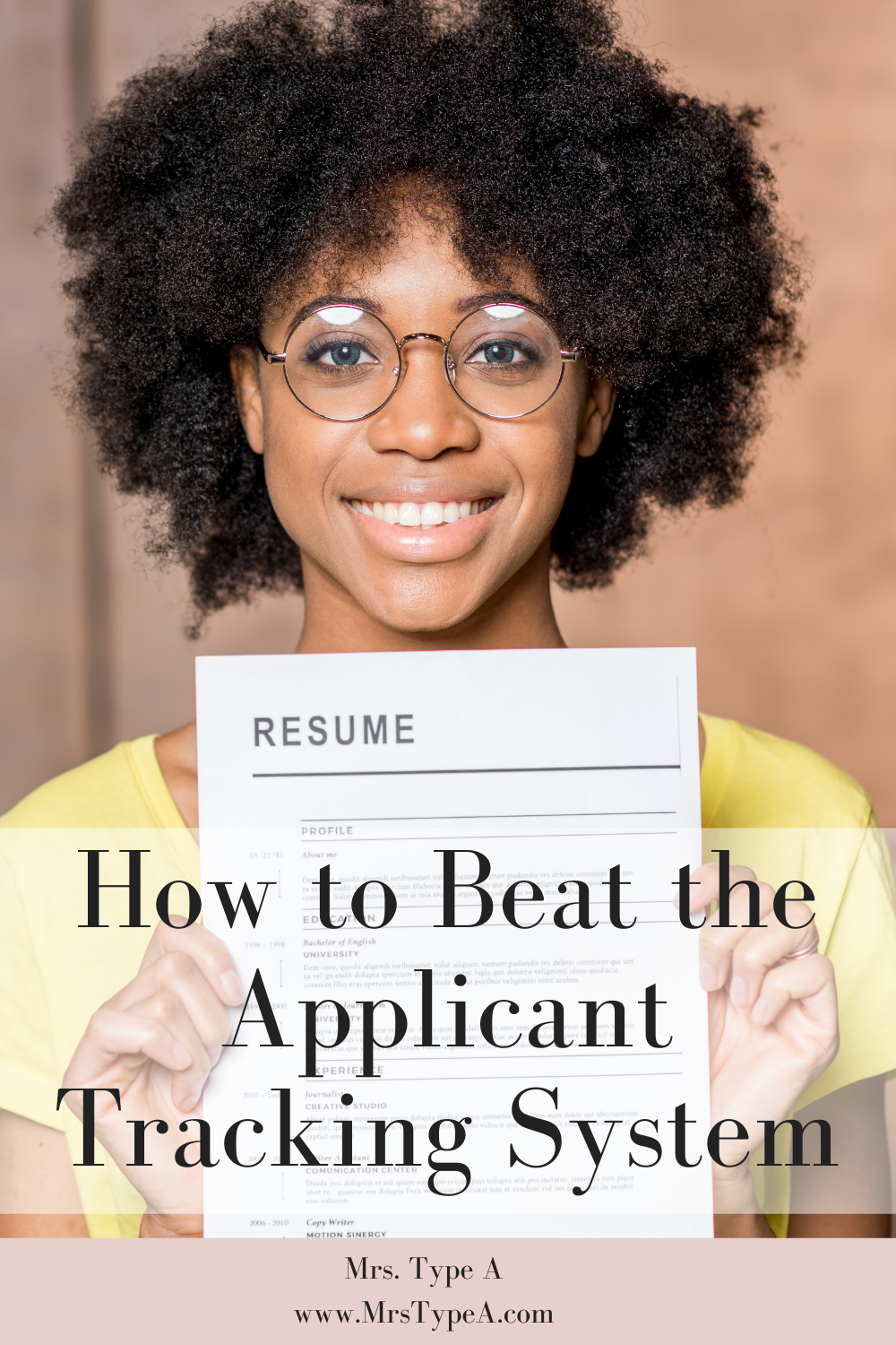 How To Beat The Applicant Tracking System - Mrs Type A